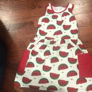 Hanna Andersson watermelon print dress